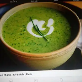 Hình ảnh Cháo người lớn, hành tía tô suất nhỏ