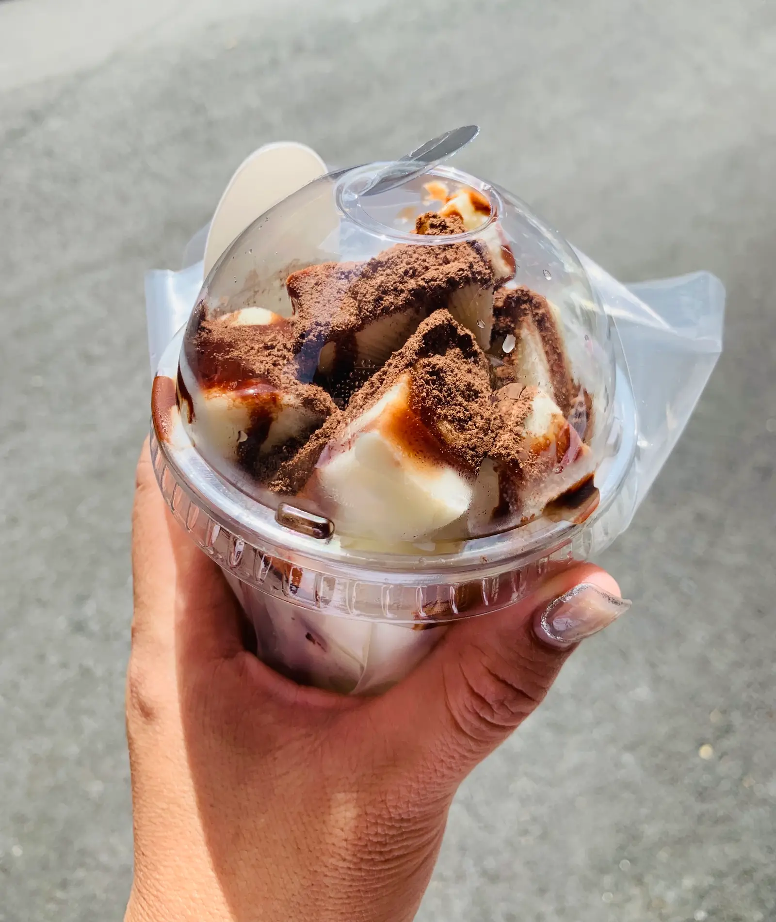Hình ảnh Sữa chua dẻo cacao