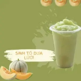 Hình ảnh Sinh Tố Dưa Lưới Mát Lạnh – Béo Nhẹ