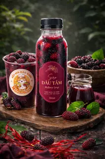 Hình ảnh Sirô Dâu Tằm 