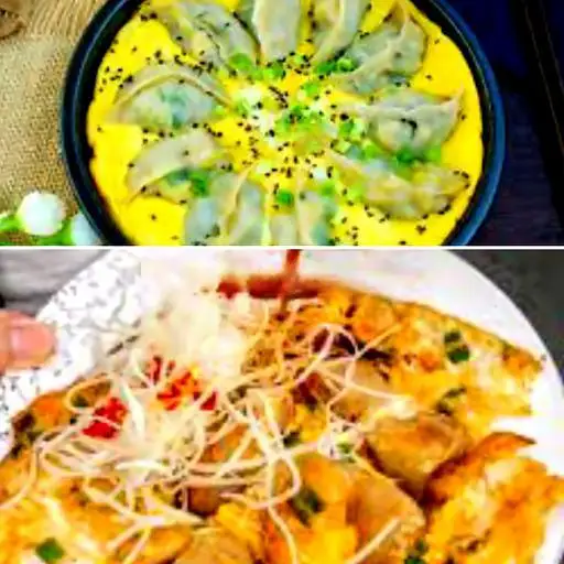 Hình ảnh 12 cục Sủi Cảo Chiên Trứng