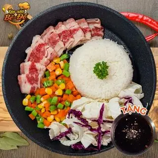 Hình ảnh Cơm Xèo BÒ + Sốt (Tự chọn)