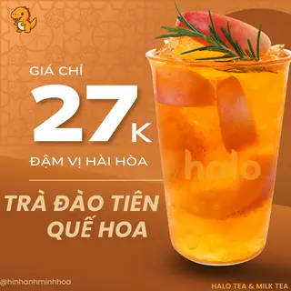 Hình ảnh Trà đào tiên