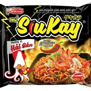 Hình ảnh Mì siukay trộn + 3 mandu cheese mini + 2 đậu hủ 