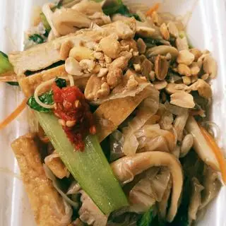Hình ảnh miến trộn nấm xào 