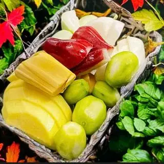 Hình ảnh 5 trái cây mix thập cẩm 500g tặng ổi xẻ 300g