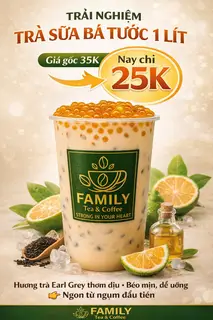 Hình ảnh Trà sữa bá tước hoàng kim - size L