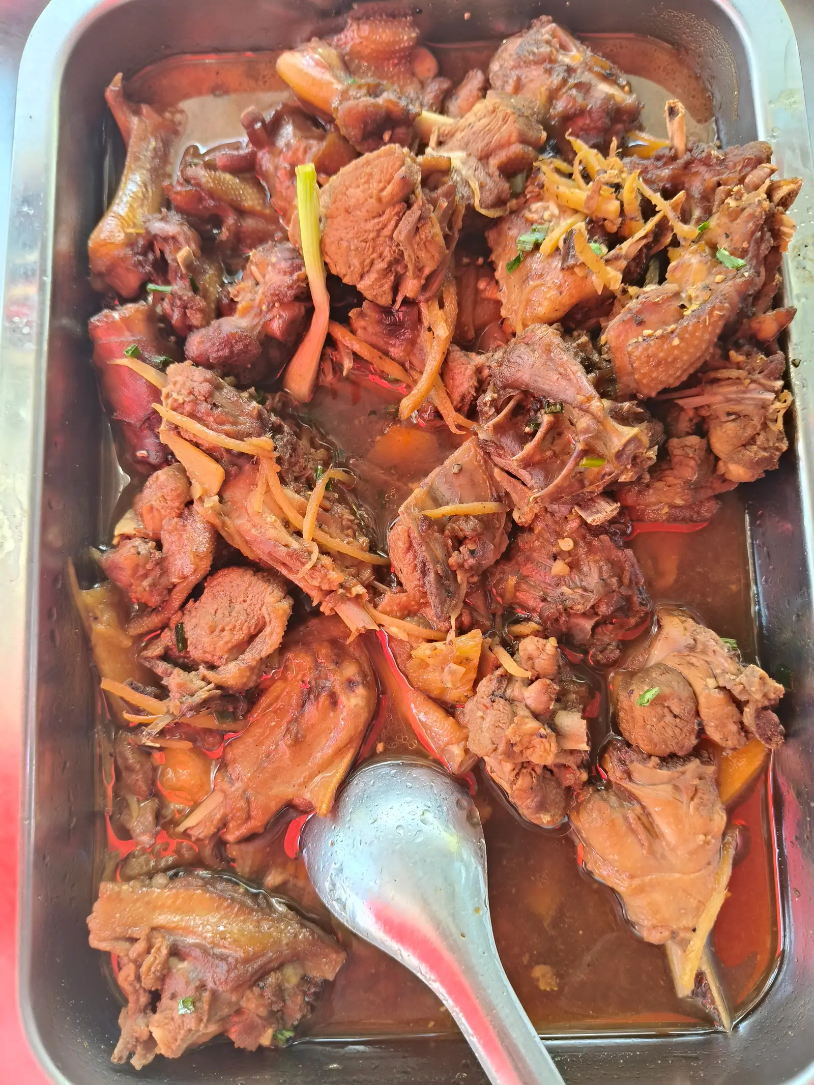 Hình ảnh Vịt kho gừng không cơm 