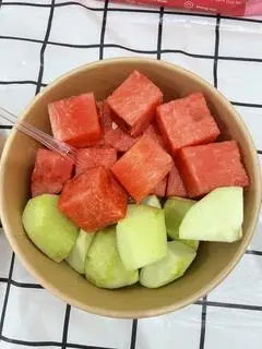 Hình ảnh Mix Dưa hấu+Dưa vàng