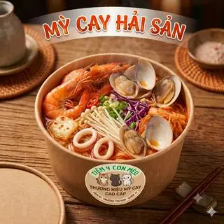 Hình ảnh mỳ cay hải sản 