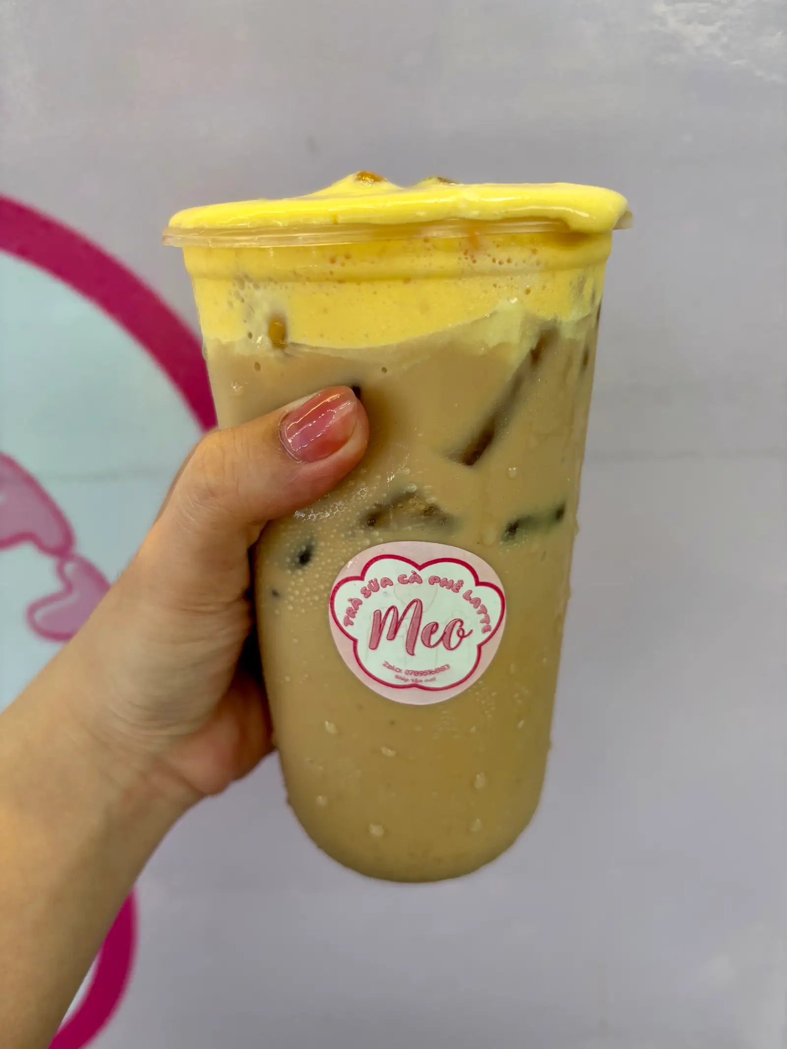 Hình ảnh Trà sữa kem trứng