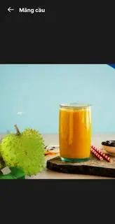 Hình ảnh sinh tố mãng cầu