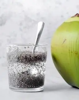 Hình ảnh Nước Dừa Hạt Chia