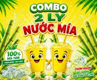 Hình ảnh COMBO 2 Ly NƯỚC MÍA 