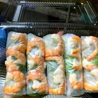 Hình ảnh Gỏi cuốn tôm (1 chiếc) chấm mắm nêm