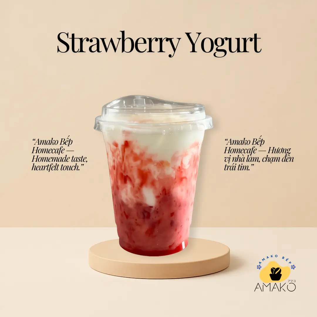 Hình ảnh Strawberry yogurt
