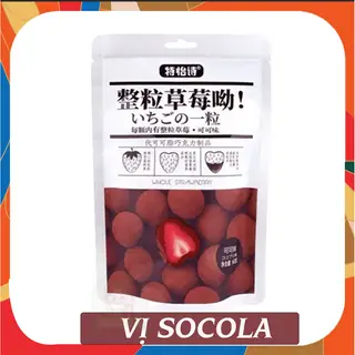Hình ảnh Socola bọc dâu vị truyền thống