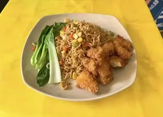 Hình ảnh Mì Trộn Gà Viên