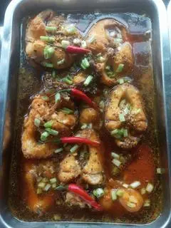 Hình ảnh cá lóc kho tiêu 