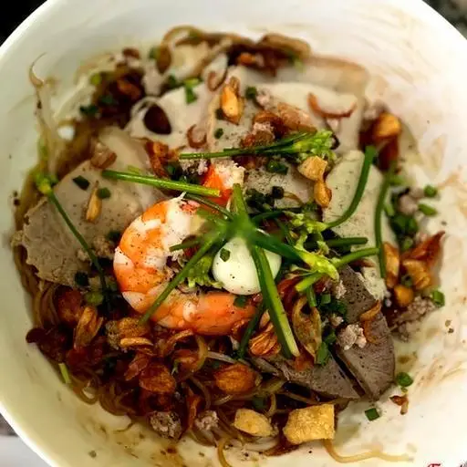 Hình ảnh Mì tươi nam vang khô