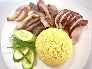 Hình ảnh cơm phá lấu +vịt quay
