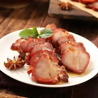 Hình ảnh thịt heo xá xíu 100gm ( 1 Lạng)