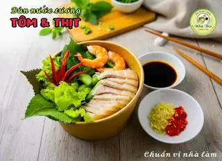Hình ảnh Bún nước tương -  Tôm &  Thịt
