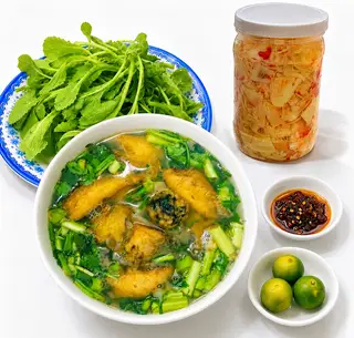 Hình ảnh Bún Cá Rô Đồng - phần đặc biệt