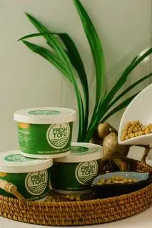 Hình ảnh Combo 10 hủ tàu hủ FreshToFu vị lá dứa
