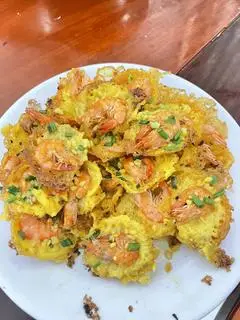 Hình ảnh bánh khọt tôm + thịt bằm 
