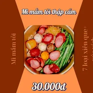 Hình ảnh mì mắm tỏi thập cẩm 