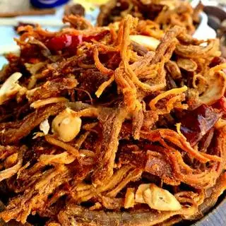 Hình ảnh Khô heo tỏi ớt 100gr