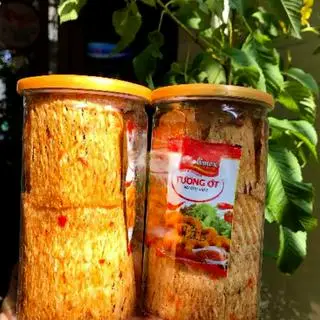Hình ảnh Mực con tẩm 200g