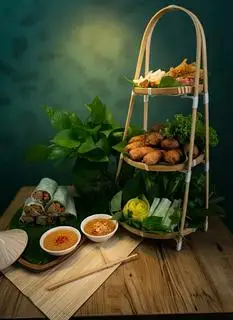 Hình ảnh Nem nướng - phần 8 người 