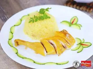 Hình ảnh Cơm đùi tỏi chặt/xé