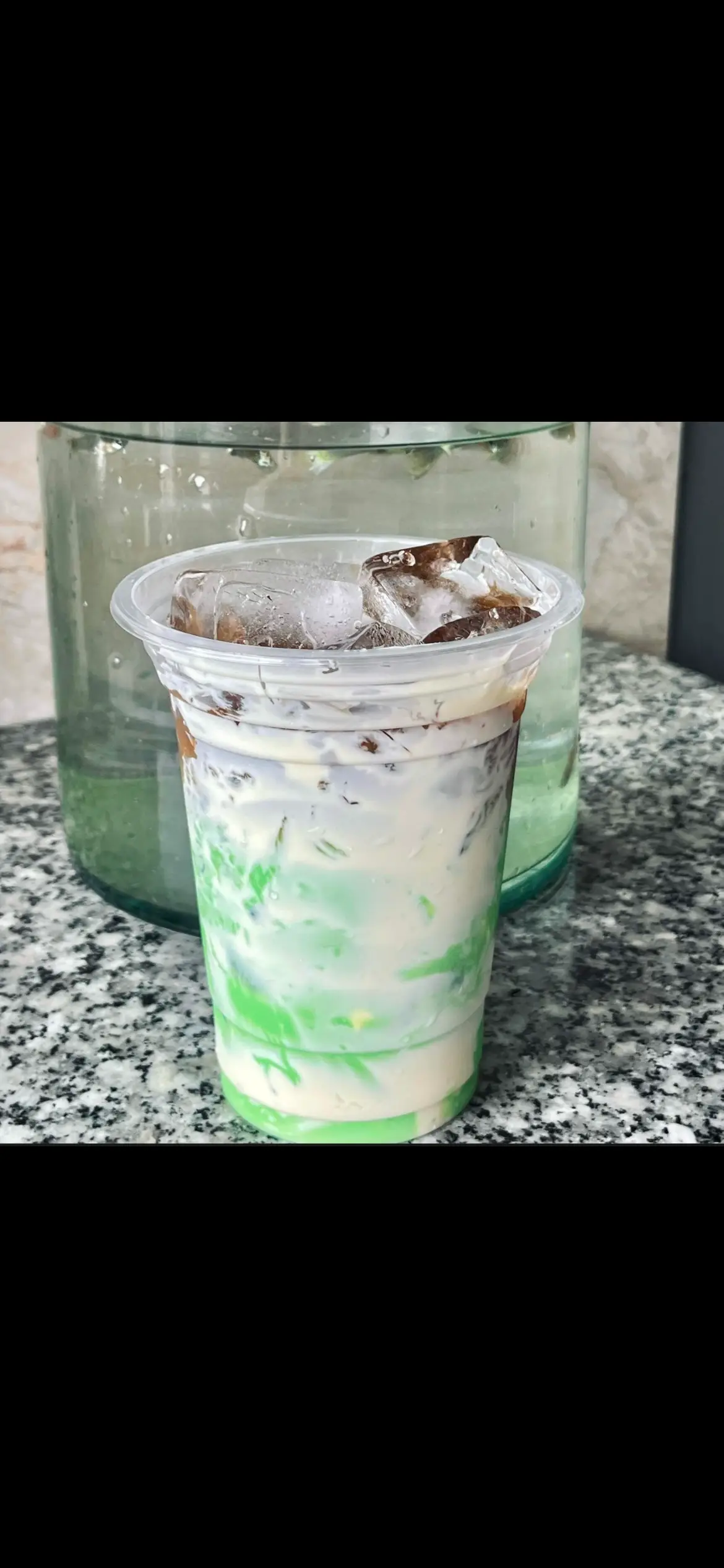 Hình ảnh Sâm dứa sữa phô mai cafe