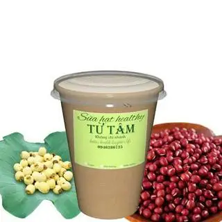 Hình ảnh Sữa hạt sen huế đậu đỏ (chai-uống ấm)