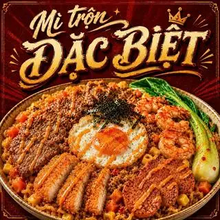 Hình ảnh Mì Trộn Đặc Biệt