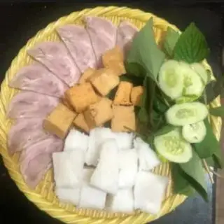 Hình ảnh Bún đậu -  thịt chân giò luộc  -  trà tắc