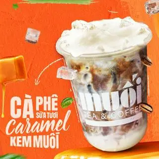 Hình ảnh Cà Phê Sữa Tươi CARAMEL Kem Muối 