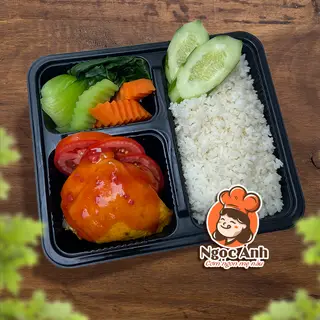 Hình ảnh Cơm Má Đùi sốt ngọt