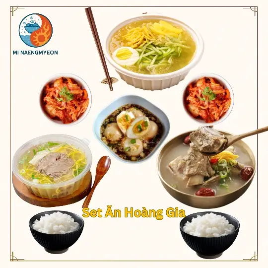 Hình ảnh 4️⃣ Combo cho 3 Người: Canh Sườn+ Canh Thịt Bò+ Mì Lạnh size 99K+ Trứng Ngâm Tương