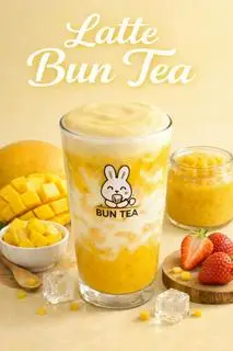 Hình ảnh Latte Xoài
