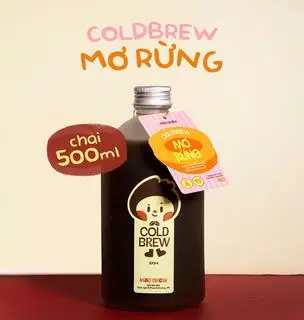 Hình ảnh Chai 500ml - Coldbrew Mơ Rừng