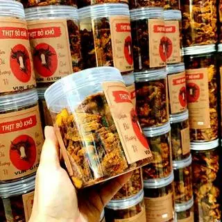 Hình ảnh Khô bò giòn,mềm vụn 200gr