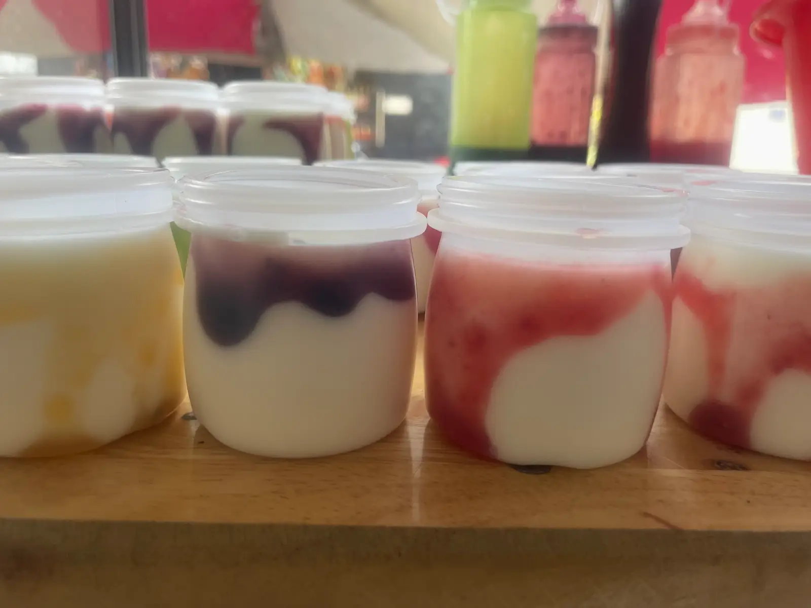 Hình ảnh Set 10 hũ sữa chua mix vị