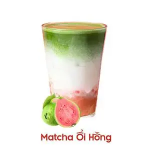 Hình ảnh matcha ổi hồng 