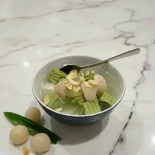 Hình ảnh Chè khúc bạch trà xanh và phô mai (chén)