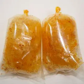 Hình ảnh Bánh tráng sa tế tỏi siêu cay