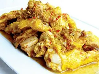 Hình ảnh Cơm gà kho sả